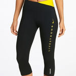 Nike Dri Fit Women's Size S Livestrong Running Cropped Leggings Photo 0