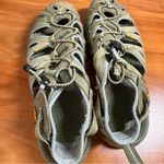 Keen  Women's Whisper Sandal Hiking Closed Toe Slip On Adjustable Olive Green 8.5 Photo 6