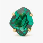 Kate Spade  NIB Treasure Trove Studs emerald green gold Photo 7