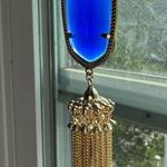 Kendra Scott  Cobalt Blue Rayne Pendant Necklace Photo 4