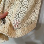 Chelsea 28 Cream Lace Full Zip Vest M Photo 5