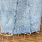 ZARA TRF Crossover Long Denim Skirt Blue XS Photo 9