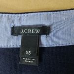 J.Crew  Black Label V-Neck Navy Shirt Dresss XS Preppy Casual Classic Cozycore Photo 7