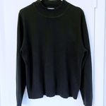 Laura Scott black mock neck super soft sweater Photo 0