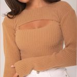 Emory park  Cropped 2 Piece Sweater Size S Photo 0