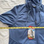 The North Face NWT: coastal blue zip up hoodie Photo 9