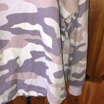 PINK - Victoria's Secret VS Victoria's Secret Pink Varsity Crew Sweatshirt Camo Purple medium oversized Photo 6
