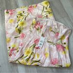 Petal and Pup  Dress NWT cotton floral strapless midi womens Pink (medium) party Photo 3