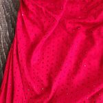 Retrofête Retrofete Ceres Embellished Silk Dress in Red Crystal Embellishments Medium NWT Photo 4