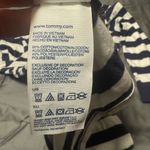 Tommy Hilfiger Y2K  Navy and White Striped Shirt Photo 5