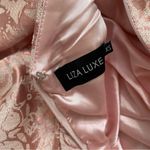 Rose Gold Floral V Neck Sleveless Mini Dress Size XS Photo 5