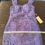 Women’s Tea Length Purple Dress Matching Chiffon Jacket Corset Back Size 14 NWT Photo 8