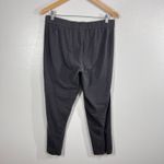 Eileen Fisher Petite P/LPG Black Stretch Ankle Pants Zip Hem Minimalist Pull-On Photo 1