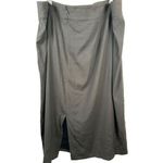 Universal Standard  Lynn Luxe Pencil‎ Twill Skirt Size 20 Business Work Black Photo 10