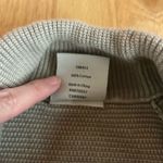 Varley maceo sweatshirt textured mockneck waffle knit 100% cotton size S Photo 4