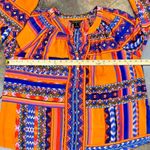 Investments  Multicolored Thin V-neck 1/4 Button Blouse 2X Photo 8