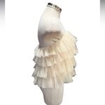 Sunday in Brooklyn Anthropologie  Strapless Layered Tulle Top Size Small NWT Photo 2
