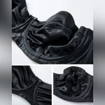 Delimira Women’ No Padding Underwire Ultra Support Convertible Strapless Bra 42E Black Size undefined Photo 4