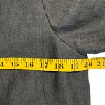 Talbots  Womens Open Front Linen Blazer Size 10P Preppy Old Money Office Travel Photo 3