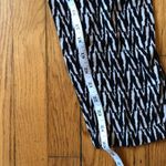 Ella Moss Anthropologie  EUC Womens Black Sleeveless Chevron Print Jumpsuit Small Photo 3