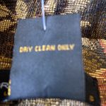 Grace Elements Women’s Brown Floral Career Coat Jacket Blazer Size 4 NWT Photo 9