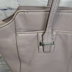Coach Pebble Gray/Lavender Leather Tote / Hand Bag / Purse Photo 1