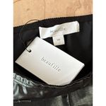 Beaufille Nikos Shorts in Black Small New Womens Vegan Faux Leather Photo 6