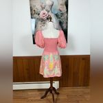 Darling New Kenny Flowers Baha Mar Mini Dress! Pink Size L Photo 5