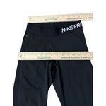 Nike  Pro Capri Training Leggings Womens XS Black Dri-Fit Workout Pants Used Photo 6