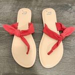 A New Day NWOT Bow Sandals Photo 0