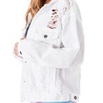 LF Carmar White Distressed Jean Jacket Denim Jacket π€ Photo 4