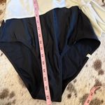 Summersalt The Perfect Wrap One-Piece Swimsuit In Sea Urchin & White Sand Sz 10 Photo 9