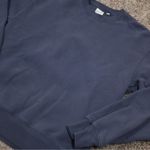 Aritzia  Sweatfleece Crewneck Sweatshirt Perfect Fit Slate Gray Size S Photo 4