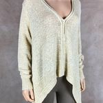 WD.NY Gold Metallic Asymmetrical Cardigan NWT MEDIUM Photo 10