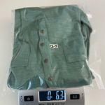 CHAPS women’s green button neck 3/4 sleeve lightweight casual shirt top medium Photo 8