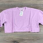 We Wore What NEW Women's Cropped Sweatshirt Size XS Lilac Photo 0
