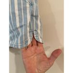 Aerie  striped shirts Casual Blue and White Casual Size Large 100% Cotton Photo 3