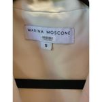 Rent the runway sz small Marina Moscone long wrap vest white color pockets midi Photo 6