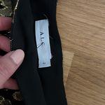 ALC Frank SET Like new ALC silk gold metallic animal print twist top and baxter skirt Photo 15