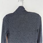 Lou & grey  Turtle Neck Long Sleeve Shirt Woman’s XS Navy Blue Photo 6