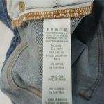 frame denim Le Cutoff Jeans Shorts Women's 32 Blue Daisy Dukes Booty Shorts Photo 9