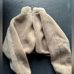 Fuzzy jacket oversized Photo 1