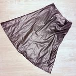 Modern Citizen  vegan leather skirt black size extra large midi past knee length Photo 2