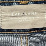 Everlane  Jeans Womens 29 Curvy 90s Cheeky Straight Organic Cotton Blue Denim Photo 9