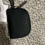 Lululemon Dual Pouch Wristlet Black New With Tags Photo 2