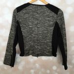 Eileen Fisher Black Gray Tweed Blazer Jacket Photo 1