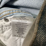 RE/DONE  90’s High Rise Loose Distressed Light Wash Button Fly Jeans 24 (27x31) Photo 9