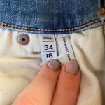 Loft Ann Taylor blue high rise jeans in size 34 / 18 Photo 6