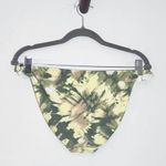 Aerie  Green Abstract Print Bikini Bottoms NWTT Size Large Full Coverage Bottoms Photo 3