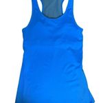 Nike Blue Dri Fit Racer Back w/Built in Bra Tank Top Blue Womens Small Photo 9